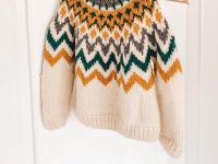 ペルー製ウールの可愛いセーター