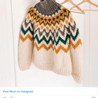 ペルー製ウールの可愛いセーター
