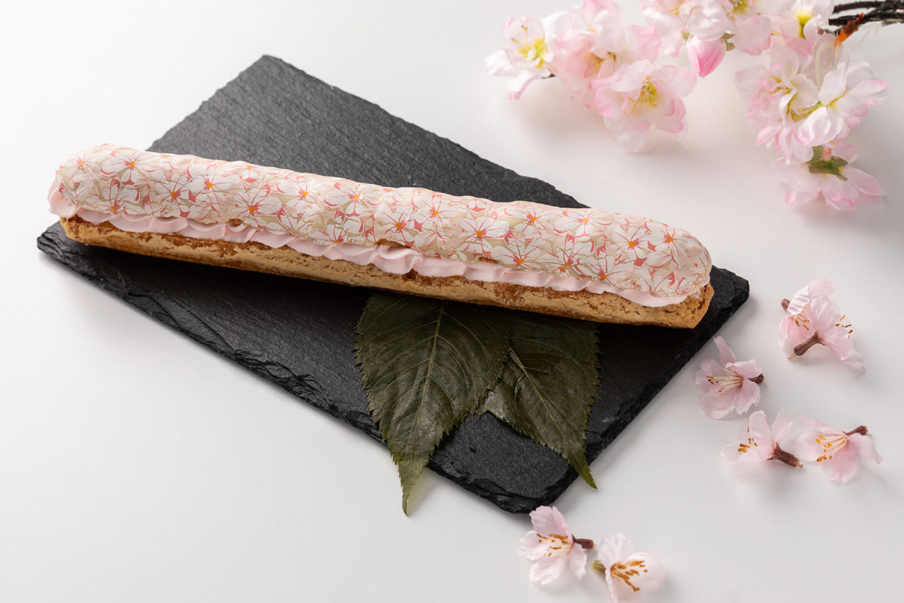 グランドハイアット東京「桜スイーツ コレクション」桜のエクレア