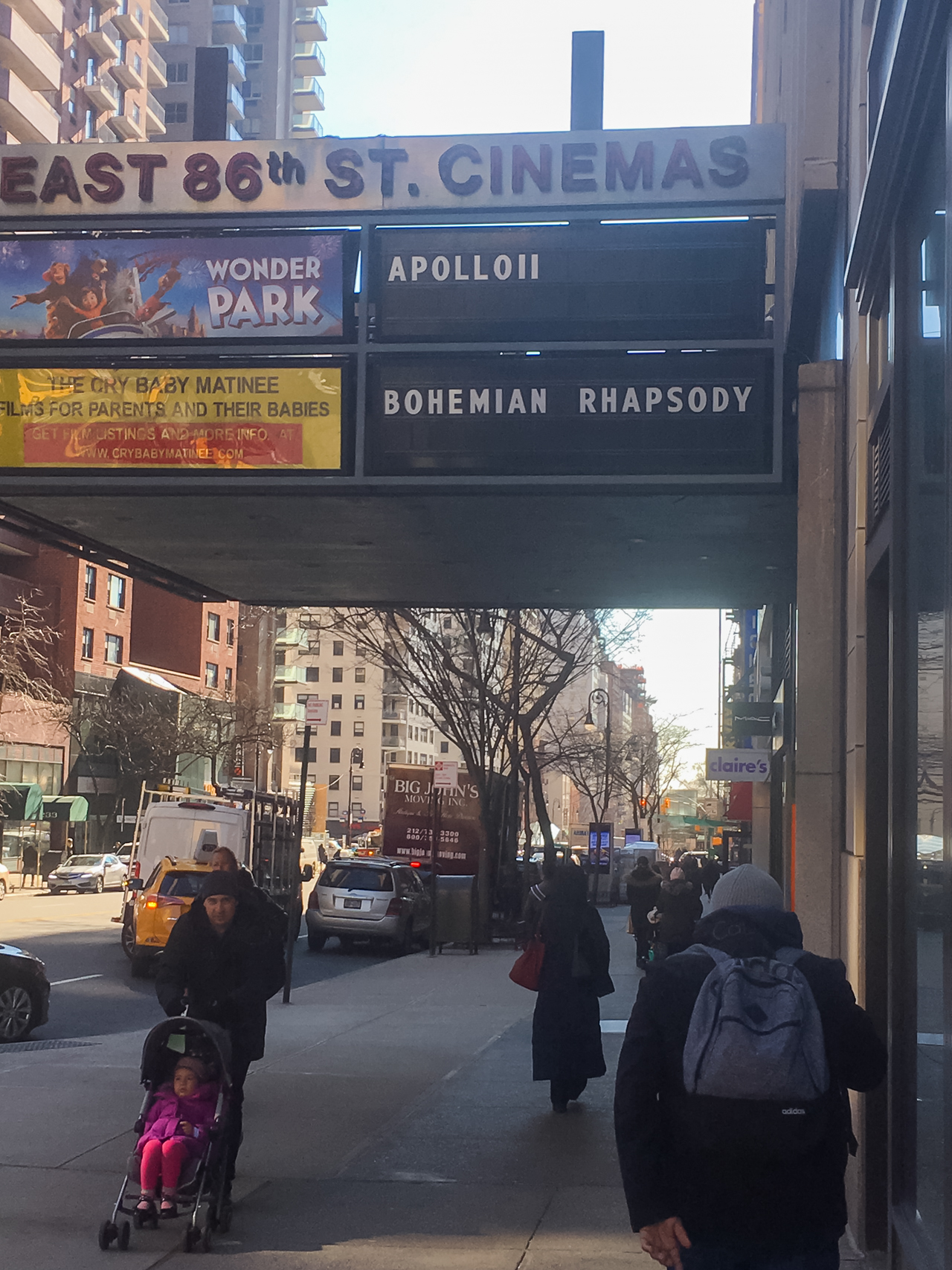 NYC East 86th cinema