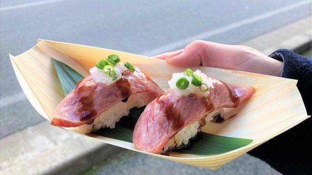 必食 飛騨牛にぎり寿司３種類食べ比べランキング Tabizine 人生に旅心を
