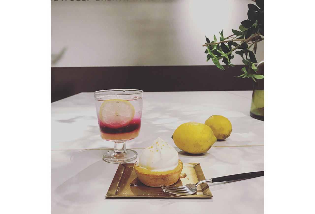 オルトカフェ(ORTO CAFE)「モンゴリアンベリーとレモンのソーダ」