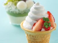 大阪新阪急ホテル【「ソフトクリームみたいな、ケーキ。」「かき氷みたいな、 ケーキ。」】
