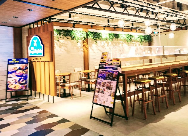 ANA Hangar bay Cafe by PABLO入り口