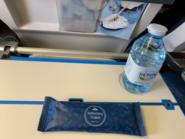 KLM オランダ航空 東京行　機内食