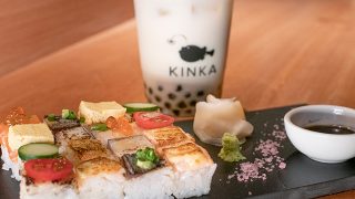 KINKA sushi bar izakaya 三軒茶屋「MAPLE CHAPIOCA BUBBLE TEA (メープル チャピオカ バヴォー ティー)」