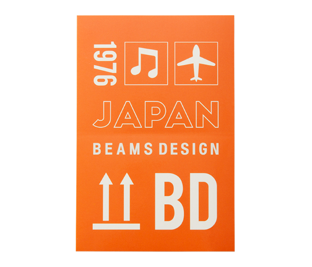 ♯BEAMS DESIGNトランクラベル