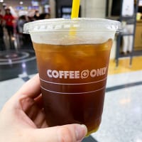 「COFFEE ONLY」で900ウォンのアメリカーノを飲んでみた