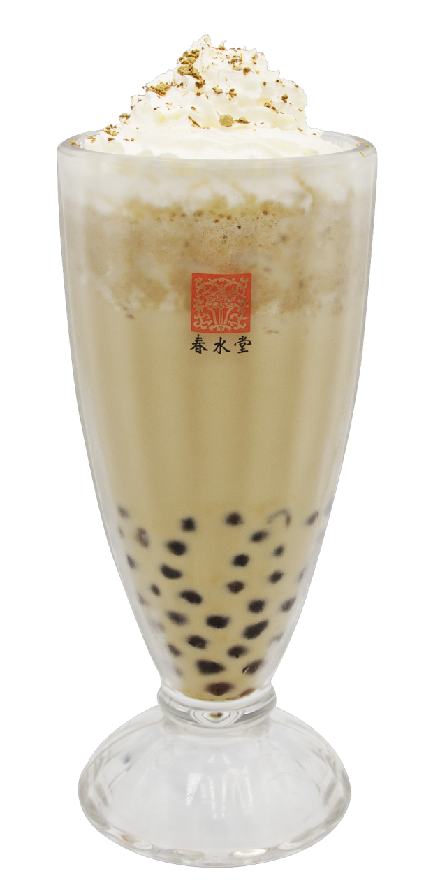 タピオカほうじ茶マロンアイス