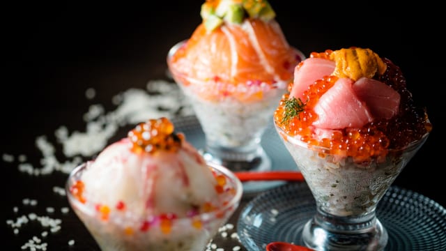 パフェみたいな海鮮丼”  「酒蔵 ゴエモン」3店舗で提供開始！