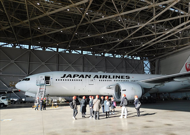 「旅好きが選ぶ日本人に人気の無料観光スポット」JAL工場見学 Sky Museum