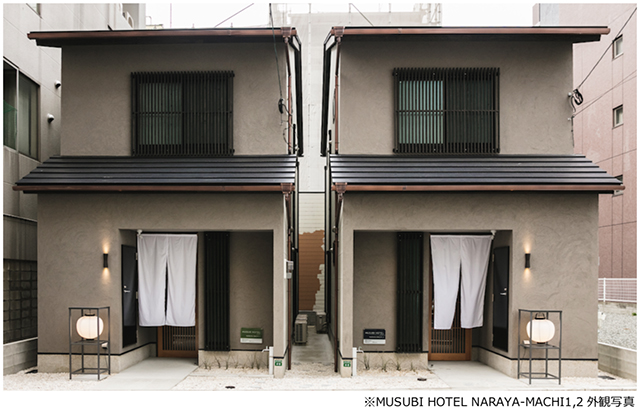 TABICT「MUSUBI HOTEL NARAYA-MACHI 1、2」