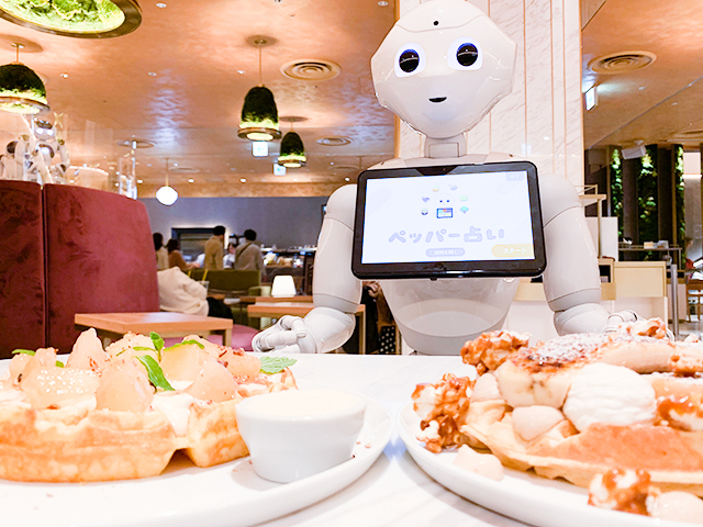 ロボット「Pepper」くんが働くカフェ「Pepper PARLOR（ペッパーパーラー）」を現地ルポ！