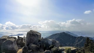 宮島弥山展望台からの眺め
