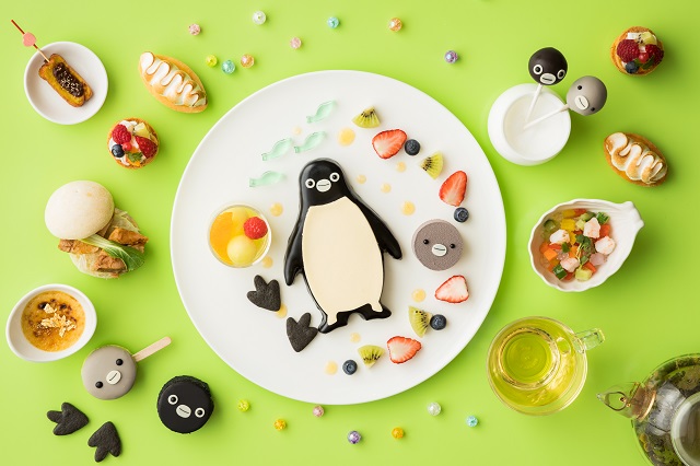 Suicaのペンギンが可愛すぎて食べられない？！アフタヌーンティー初登場