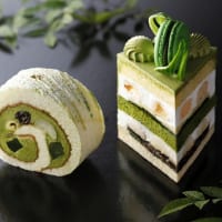 ホテルニューオータニ　パティスリーSATSUKI 『新edo抹茶ショートケーキ』『新edo抹茶ロール』