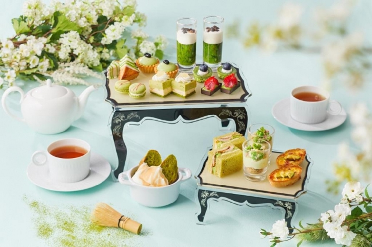 5種類のブランド抹茶を食べ比べできるアフタヌーンティ