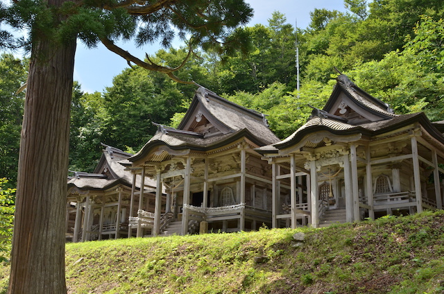 赤神神社　五社堂