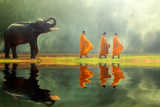 タイの僧侶