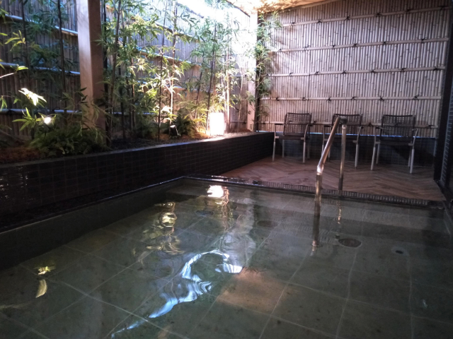 ロイヤルツインホテル京都八条口露天風呂