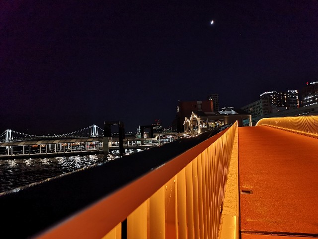 東京都・竹芝ふ頭からの夜景