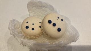 ブルーチーズのマカロン