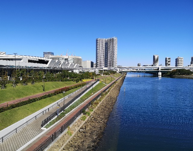 東京都・有明北橋からの眺め