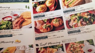 東京都・三鷹市「むさしの森珈琲 三鷹牟礼店」モーニング用メニュー
