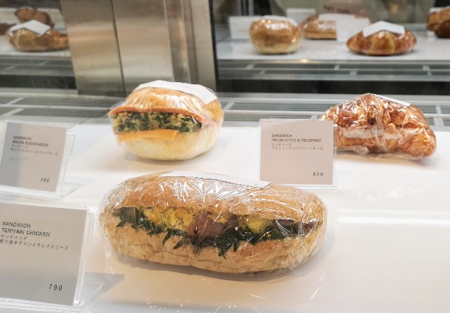 奈良県奈良市・カフェ「CHAMI」サンドイッチ