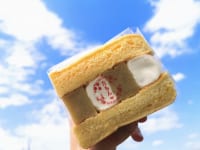 石川県・パンケーキカフェ「Cafe たもん」パンケーキサンド（五郎島金時2）