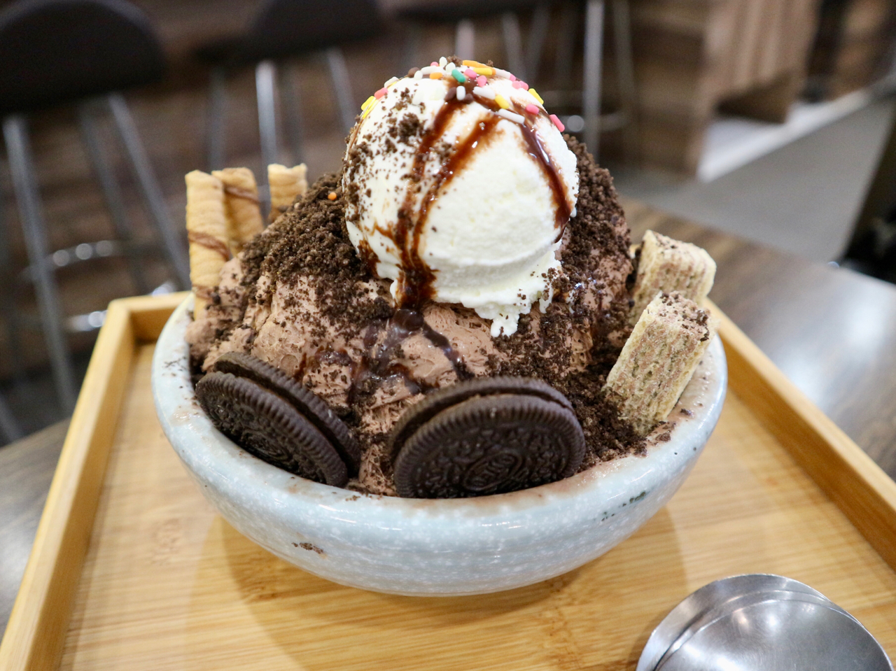 巧克力冰＋Oreo＋冰淇淋