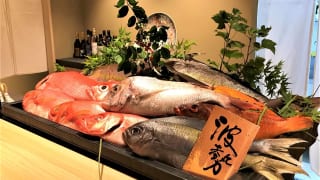 割烹 波勢 魚介類