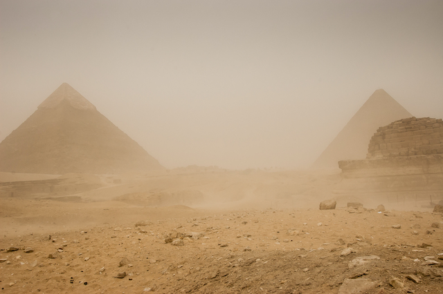 エジプトの砂嵐
