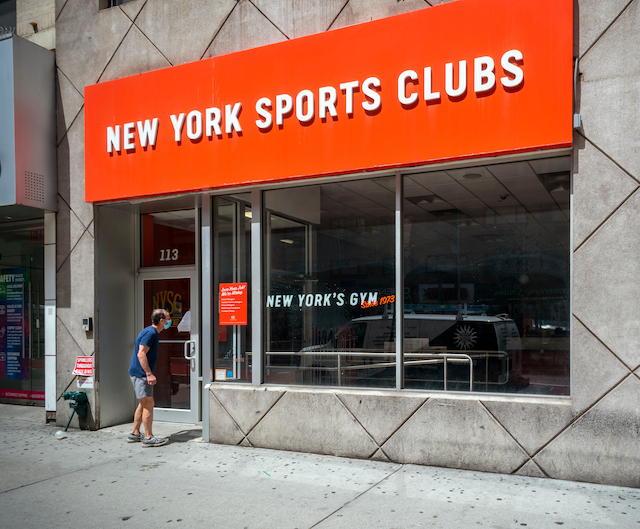 ニューヨークのスポーツクラブ