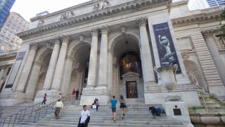 ニューヨーク市マンハッタン区ニューヨーク公立図書館　2021年10月