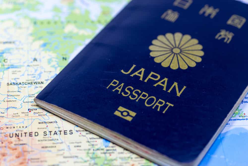 日本のパスポートのイメージ2