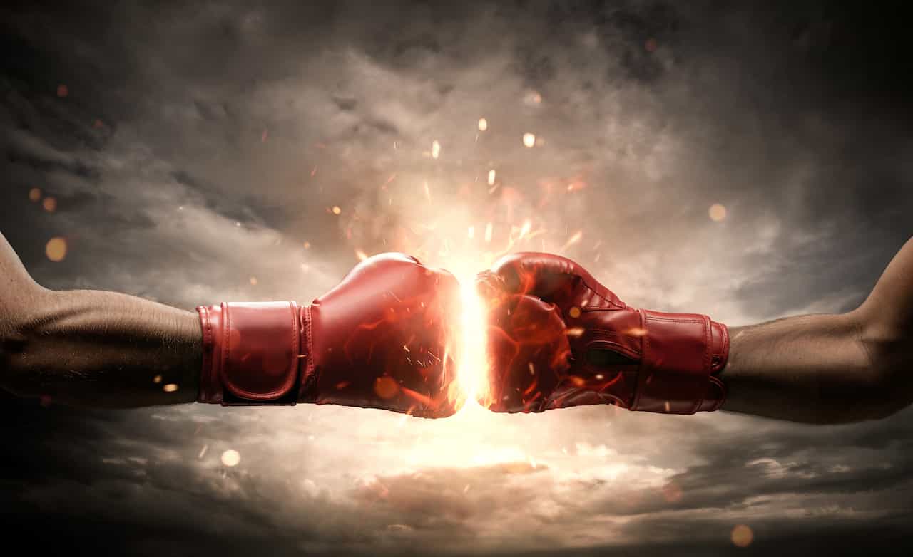 ボクシングの対戦イメージ