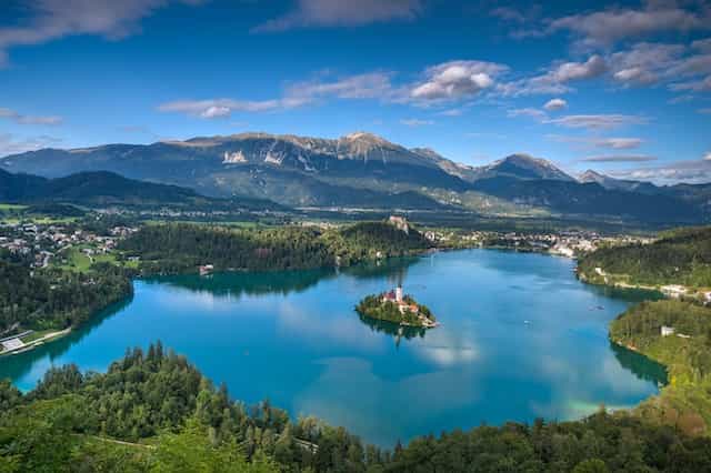 スロヴェニア・ブレッド湖