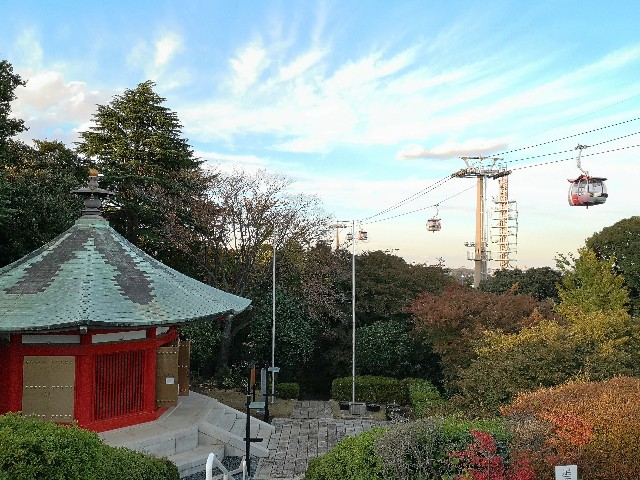 東京都稲城市・HANA・BIYORI （釈迦如来殿（パゴダ）からの眺め）