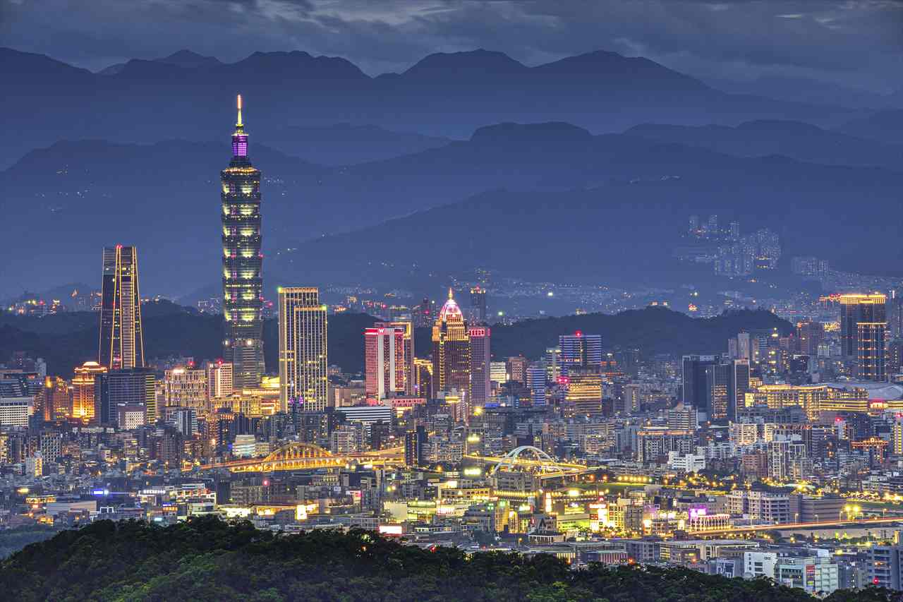 台北の夜景