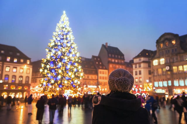 フランス・ストラスブールのクリスマスイルミネーション