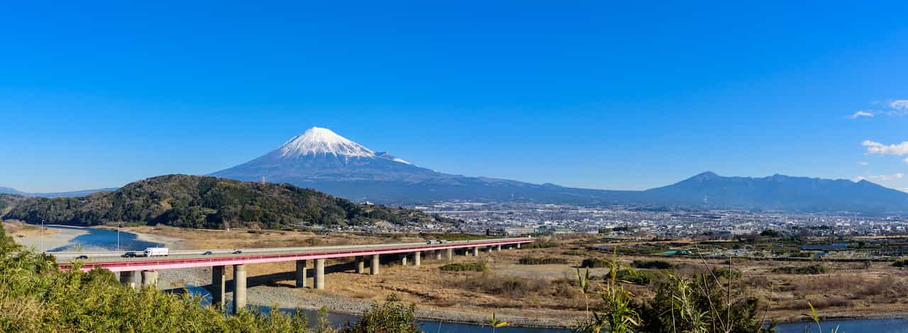 富士山と橋