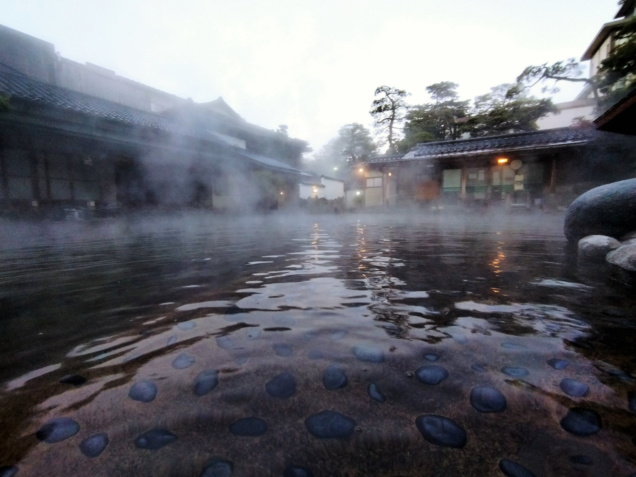 湯之助の宿長楽園日本一の混浴露天風呂