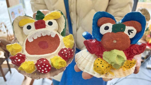 沖縄のお土産にいかが？自分だけの思い出が作れる「漆喰シーサー