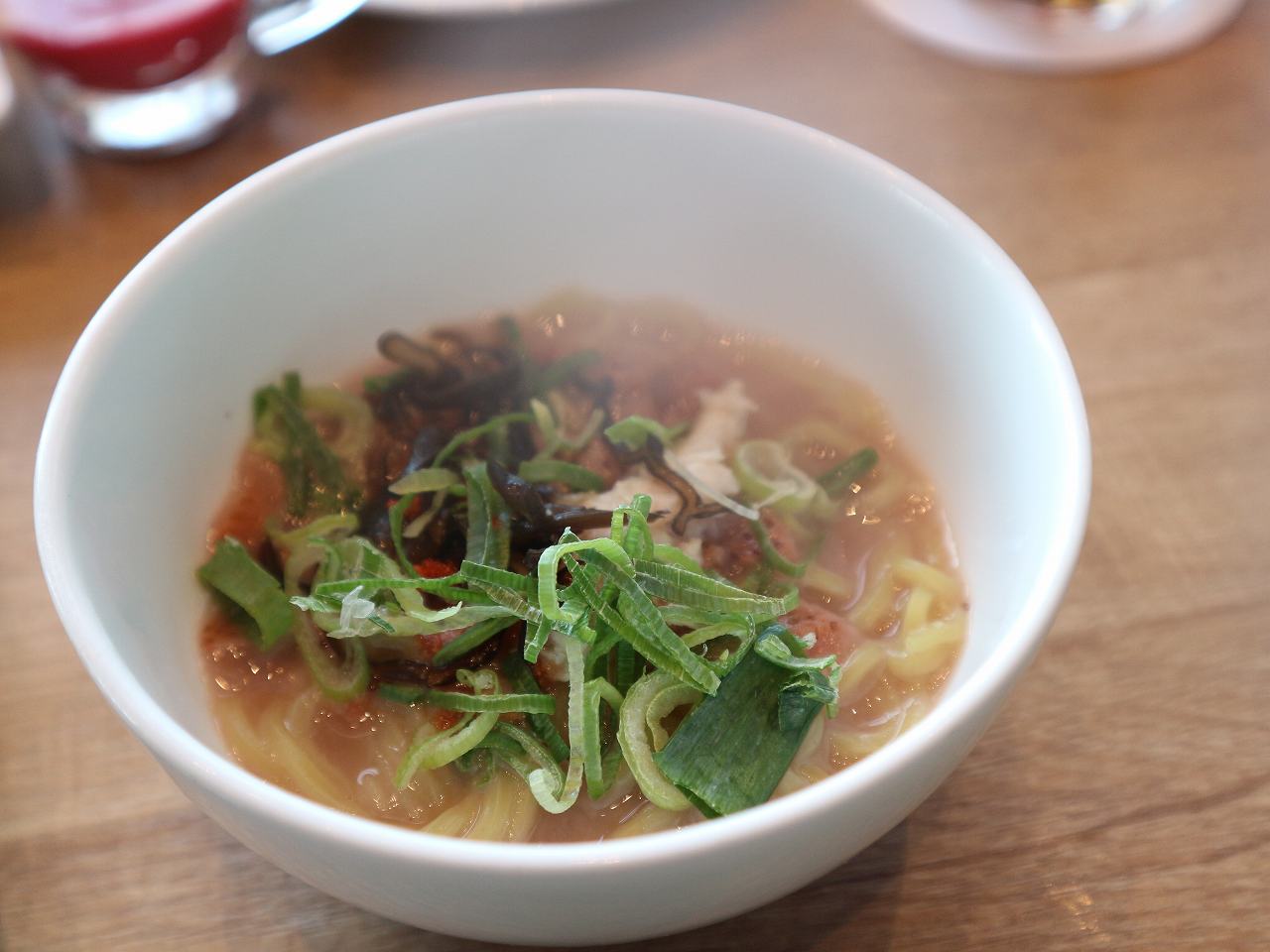 いちご鶏白湯ラーメン