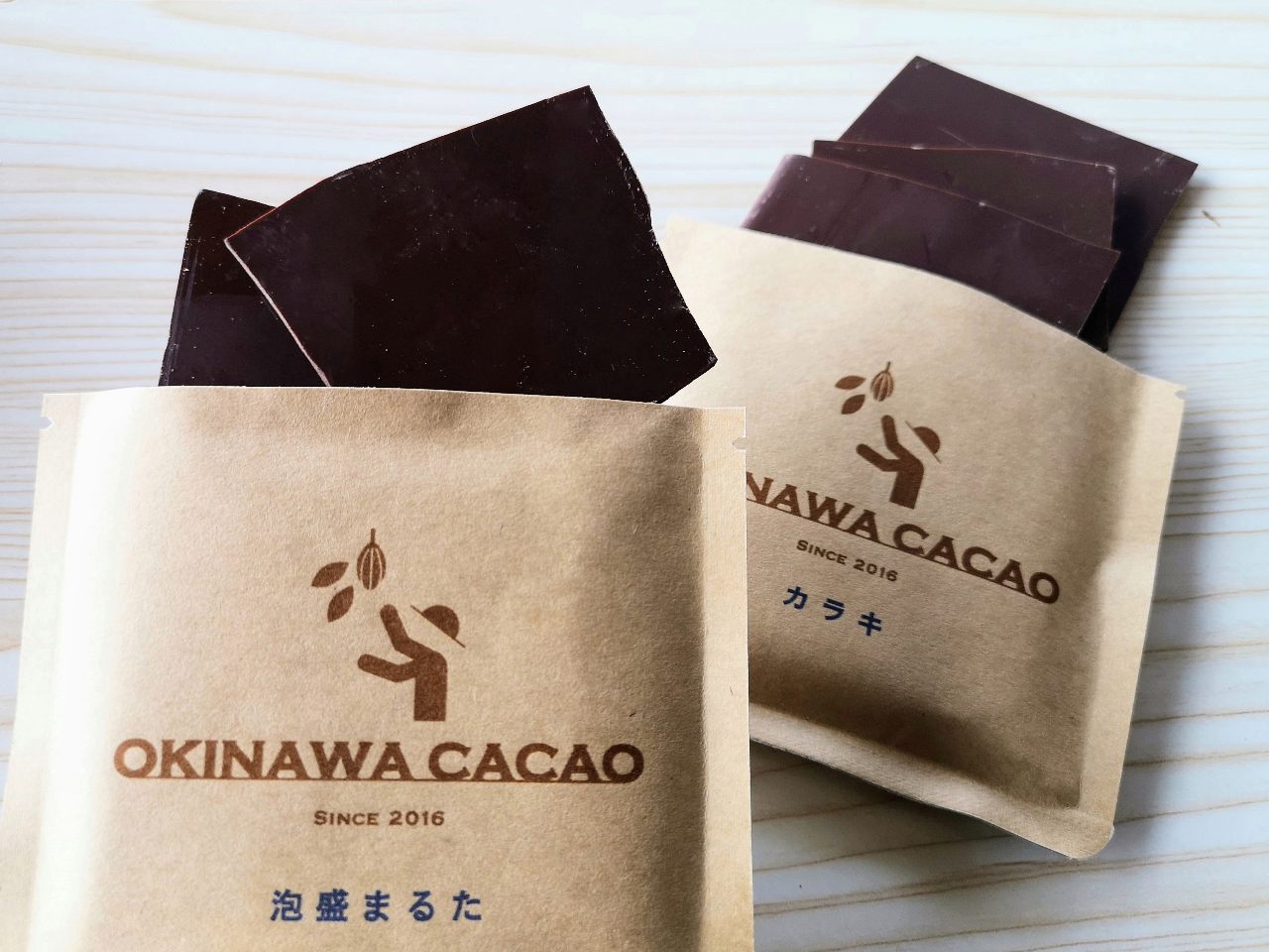 沖縄県・「OKINAWACACAO」沖縄チョコレート4種ギフトセット（月桃・シークヮーサー・カラキ・泡盛まるた）4