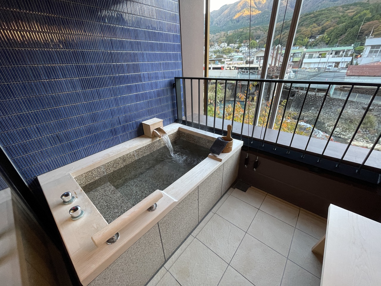ホテルインディゴ箱根強羅の部屋風呂