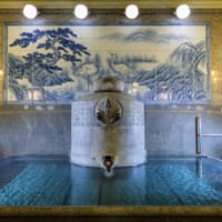 愛媛県松山市道後温泉神の湯・男子浴室