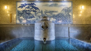 愛媛県松山市道後温泉神の湯・男子浴室