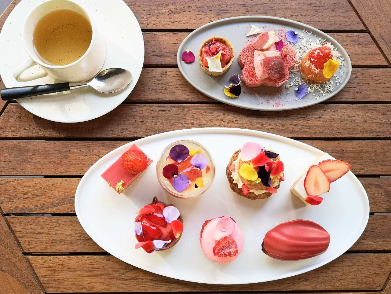 東京都中央区・ハイアット セントリック 銀座 東京 3階「NAMIKI667」2022年3月1日〜5月9日「Floral Strawberry Afternoon Tea」2
